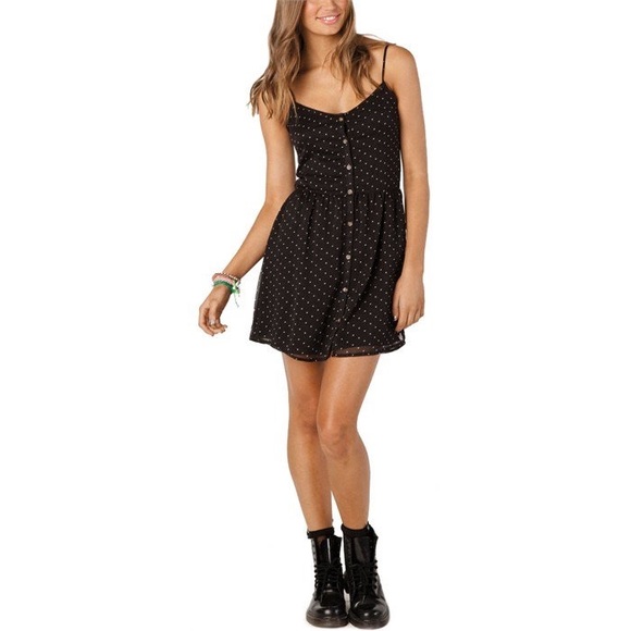 Volcom Sleeveless Button Up Dress - Picture 1 of 8